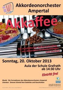 Akkaffee Flyer 2013